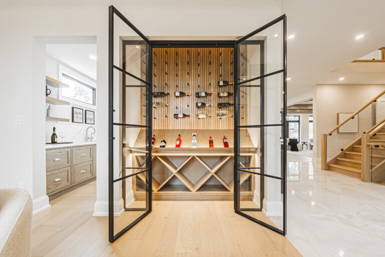 14. Custom Doors to Wine Room